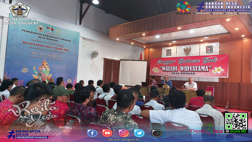 Fokus Pembangunan Desa Pemerintah Desa Angseri Ikuti Dua Rapat Koordinasi Penting