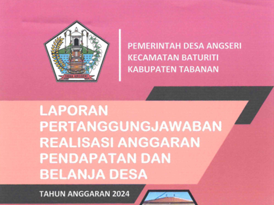 Laporan Realisasi APBDes Tahun 2024