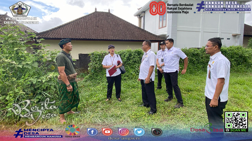 Survei Lapangan Aset Tanah Negara di Denpasar, Bahas Permohonan Hibah untuk Desa Adat Angseri